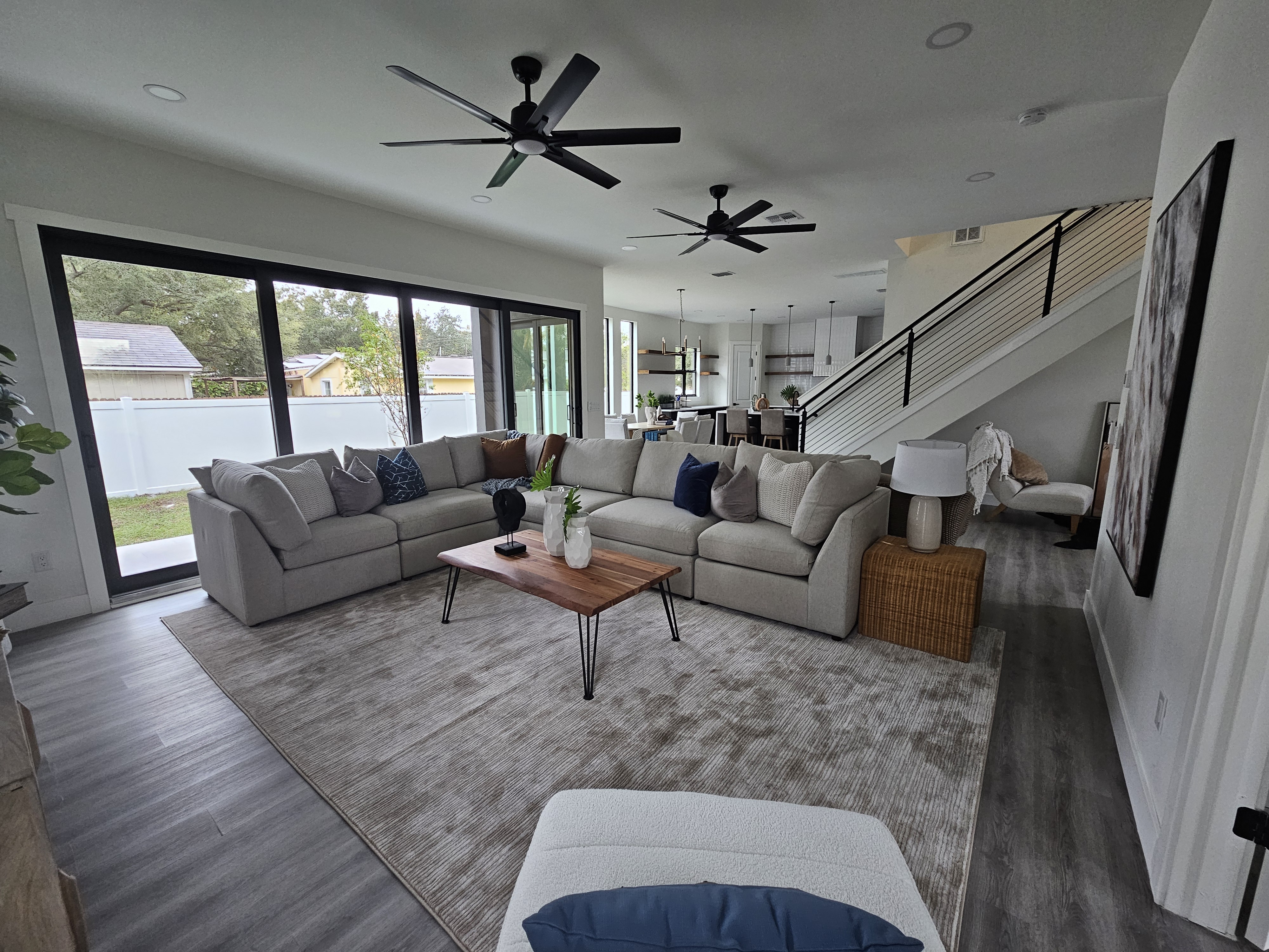New construction open concept living room Tampa - Graham Group GGC